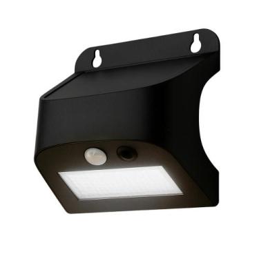 Imagem de Luminária Solar Com Sensor Jardim Parede Prova Dágua 6500k - Ourolux