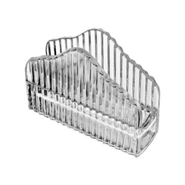 Imagem de Porta Guardanapos De Cristal Chumbo Imperatriz 13,5x4,5x10cm - WOLFF