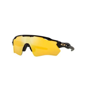 Imagem de Óculos de Sol Oakley Polarizado Radar Ev Path 0OO9208 9208C9 Tam 38 / Preto - Lentes Prizm 24K Polarized