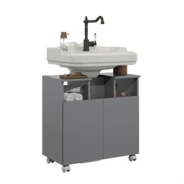 Imagem de Gabinete Banheiro Oasis - Maxi Do Brasil, Cinza