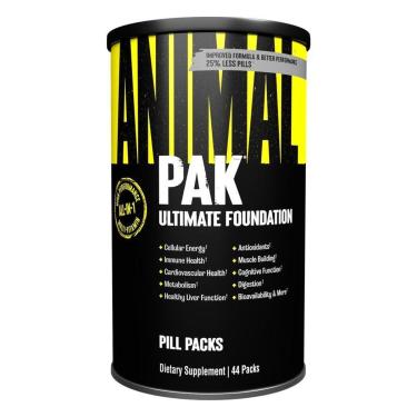 Imagem de Pacote De Suplementos E Vitaminas Animal Pak 44 Unidades-Unissex
