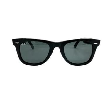 Imagem de Óculos De Sol Wayfarer Preto Lente Preta Acetato Unissex - glasses