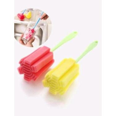 Imagem de Esponja com Alça para Lavar Copos Mamadeiras - DK ARMARIN