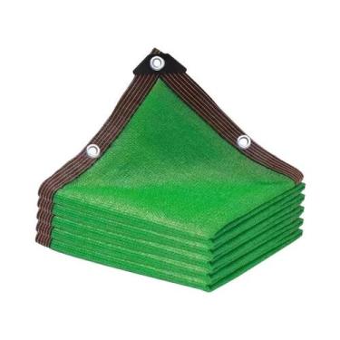 Imagem de Rede De Sombreamento Bege Em HDPE Para Jardim, Proteção UV De 75-80%, 