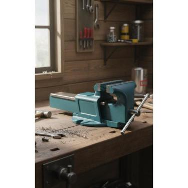 Imagem de Morsa 203mm Ferro Nodular Resistente c/ Bigorna Profissional - Congrat