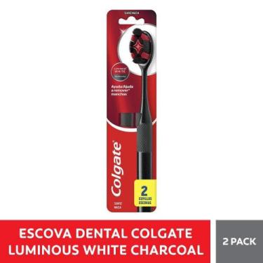 Imagem de Escova Dental Colgate Luminous White 2un