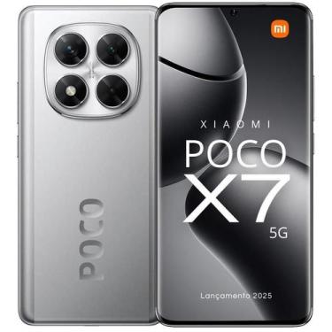 Imagem de Smartphone Xiaomi POCO X7 5G 512GB / 256GB NFC tela Amoled 120 Hz Câme