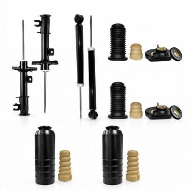 Imagem de Par de Amortecedor Punto Dianteiro e traseiro com Kit completo 07á 17 