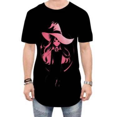 Imagem de Camiseta Longline Bruxa Halloween Rosa 10 - Kasubeck Store, M