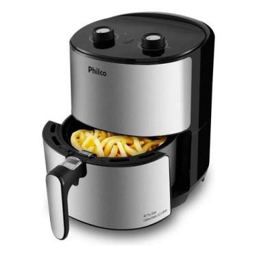 Imagem de Fritadeira Air Fryer 3,2 Litros Pfr08pi Inox Philco, 110V