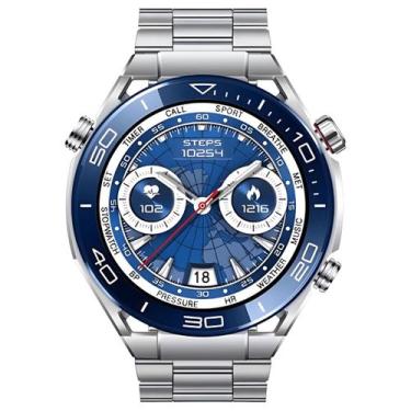 Imagem de Smartwatch Hw5 Max C/3 Pulseiras Masculino Android iOS Assistente de V