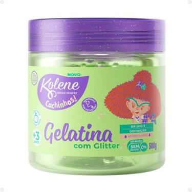 Imagem de Gelatina Capilar Com Glitter Kolene Cachinhos 500g