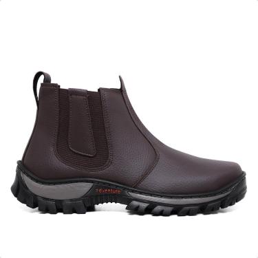Imagem de Bota Coturno Cano Alto Masculino Dia a Dia Solado Tratorado Trilha-Masculino