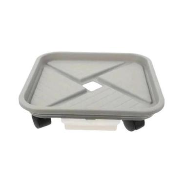 Imagem de Suporte Para Plantas Com Quatro Rodas E Bandeja De Drenagem, Suporte D