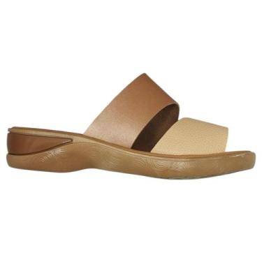 Imagem de Tamanco Feminino Slide Casual Terra E Agua Conforto 485509, Marrom, 35