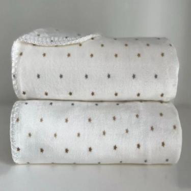 Imagem de Manta Velvet Star Dourada - Laço Bebê