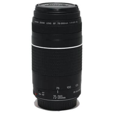 Imagem de Lente Canon EF 75-300mm f/4-5.6 III Objetiva