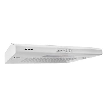 Imagem de Depurador de Ar Slim Suggar DI602BR 60cm 3 Velocidades Branco 430m³-h com Manta 220V