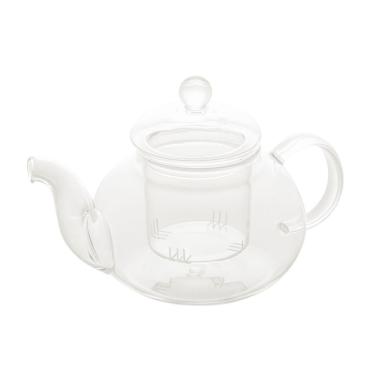 Imagem de Chaleira de Vidro Borossilicato 860ML para Chá e Café Resistente ao Calor Transparente Lyor