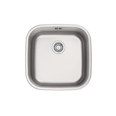 Imagem de Cuba de Embutir Aria Maxi 40 BS Prime Quadrada Sobrepor Aço Inox Acetinado Inox Tramontina