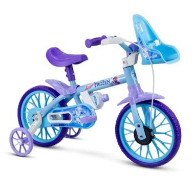 Imagem de Bicicleta Infantil Aro 12 Frozen Nathor - 108001040003