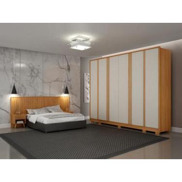Imagem de Dormitório Casal 2 Peças 6 Portas Palazzo - Arbo Design