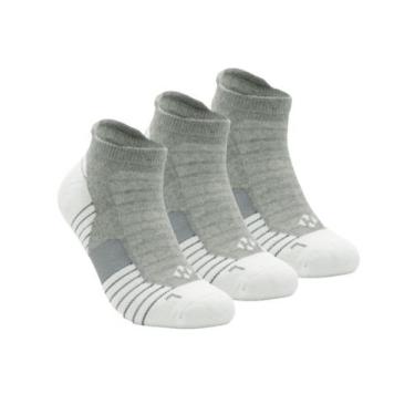 Imagem de Kit 3 Pares Meias Masculina Feminina Hoahi Cano Curto Treino Academia,