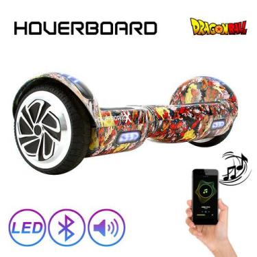 Imagem de Hoverboard Bluetooth 6,5 Dragon Ball Z VR Hoverboard com Led - Hoverbo