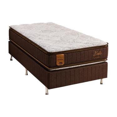 Imagem de Cama Box Solteiro (Box + Colchão) 96x203x67 Bali Prorelax Molas Ensacadas Pillow Top Duplo
