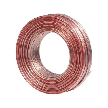 Imagem de Cabo Paralelo Automotivo 2x4,00mm Cristal 50m 100% Cobre Ultra Flexível para Instalação Veicular Technoise