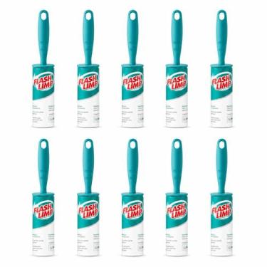 Imagem de Tira Pelo Rolo Adesivo Roupas Rolinho Kit C/10 - Flashlimp