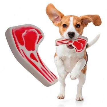 Imagem de Mordedor Dog Beef para Cachorro Vinil Barulhento Bom Amigo