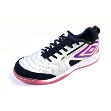 Imagem de Tenis Umbro PRO 5 Bump Futsal bco/pnk/pto - Umbro