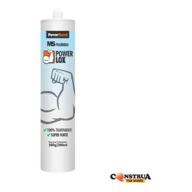 Imagem de Kit 4 Powerlox Ms Polimero 50 100% Transparente Super Forte 300ml - Po