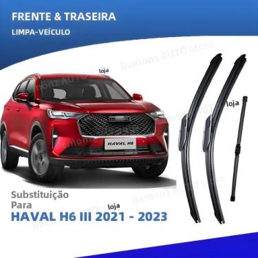 Imagem de Limpadores De Para-brisa Dianteiro E Traseiro HAVAL H6 3ª Geração 2021