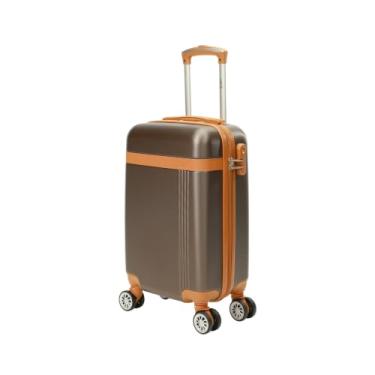 Imagem de Mala de bordo 10kg ABS Rodas Duplas 360° Removíveis Bruges Swiss Move Marrom