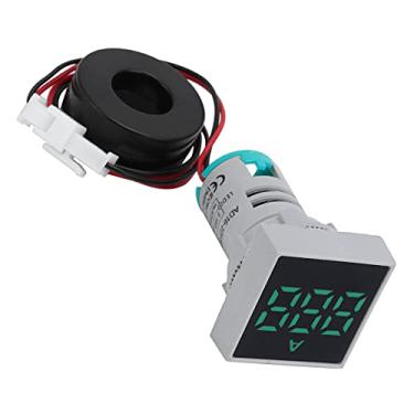 Imagem de Medidor de corrente digital, lâmpada de corrente digital fácil de transportar para engenheiro para casa(verde)