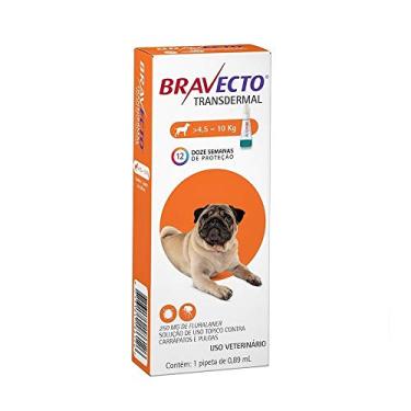 Imagem de Antipulgas e Carrapatos Bravecto Transdermal para Cães de 4,5 a 10kg - 1 Pipeta