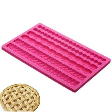 Imagem de Molde De Silicone Acabamento Cordão, Cordas, Pérolas