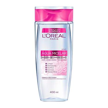 Imagem de Água Micelar L`Oréal Paris Solução de Limpeza 5 em 1 400ml