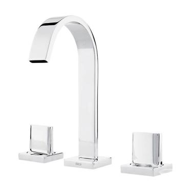 Imagem de Torneira Misturador para Lavatório C33 1877 Polo Bica Alta de Banheiro Cromado Deca