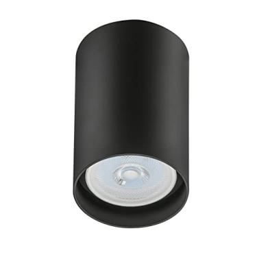 Imagem de Spot Sobrepor Luminária Teto Luz Direcional Par20 Preto 835