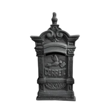 Imagem de Caixa Correio Ferro Fundido Pombo Pequena Sem Pé 50X27Cm