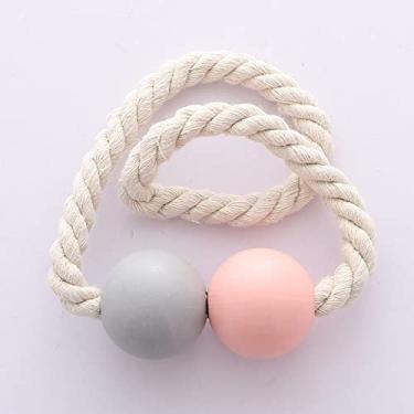 Imagem de Cinta de cortina criativa prendedor de pressão magnético alça de cortina simples acessórios de cortina criativas prendedores de cortina suportes de cortina, T4,4 pcs