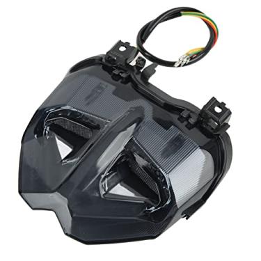 Imagem de Lanterna traseira LED de motocicleta, lâmpada de freio traseiro de motocicleta alto brilho 12 V para motocicleta