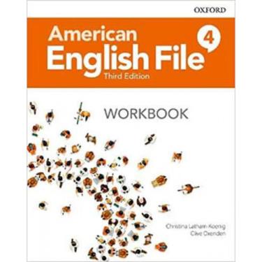 Imagem de American English File 4 - Workbook Book With Online Practice - Third E