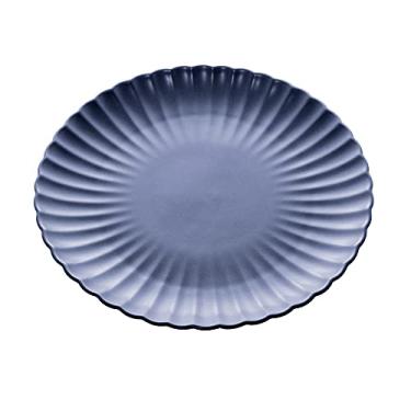 Imagem de PRATO PORCELANA NÓRDICA AZUL ESCURO MATT 26x3cm