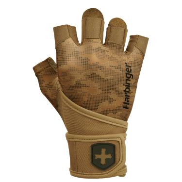 Imagem de Harbinger Luvas Pro Wristwrap pequenas camufladas unissex