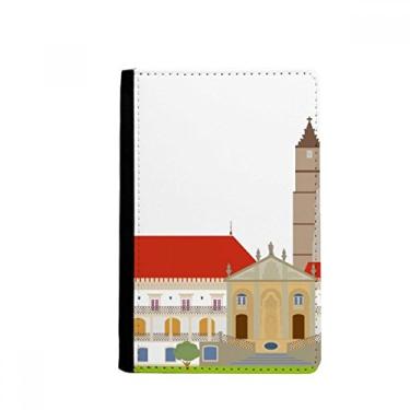 Imagem de Porta-passaporte de construção de marco nacional de Coimbra, porta-cartões Notecase Burse