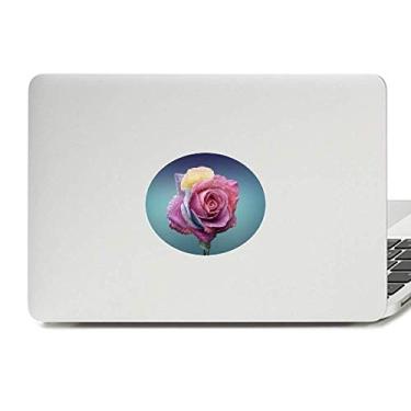Imagem de Adesivo de notebook com emblema de vinil rosa escuro e rosa escuro